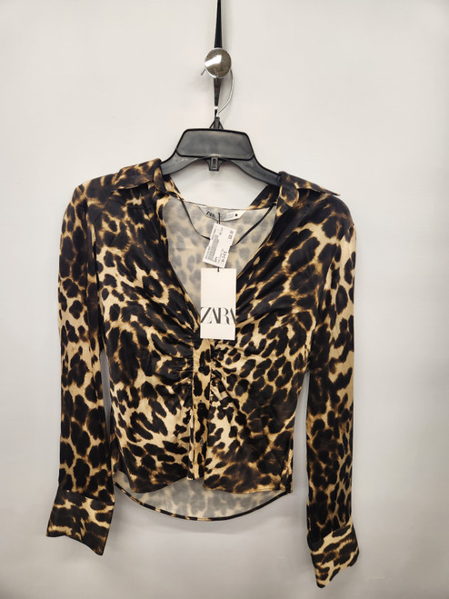 Vist Large View of Product Image Which is Used Zara Long Sleeve Top S-4/6 60027-S001281468