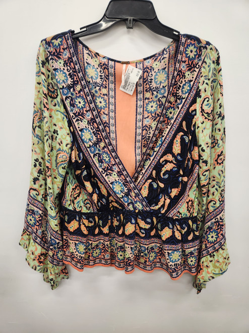 Vist Large View of Product Image Which is Used Free People Long Sleeve Top L-12/14 60027-S001282286