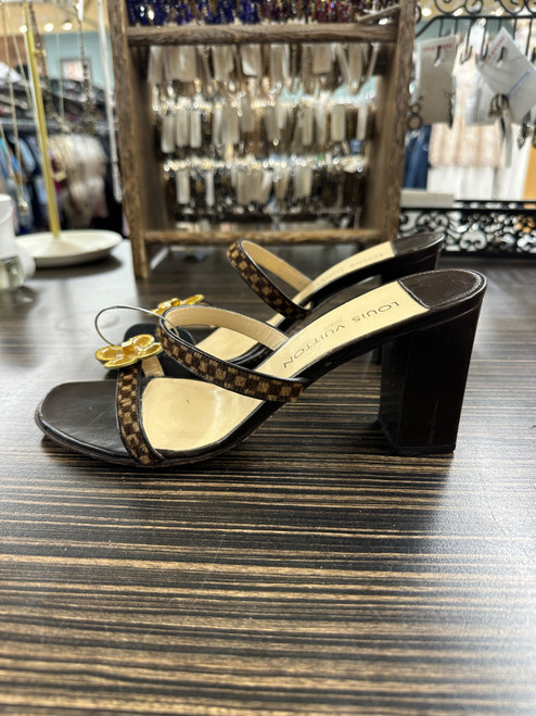 Vist Large View of Product Image Which is Used Louis Vuitton Low Heels 8.5