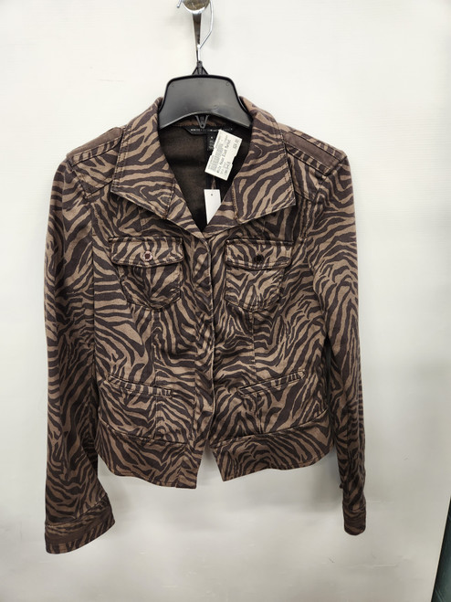 Vist Large View of Product Image Which is Used White House Black Market Denim Jacket S-4/6