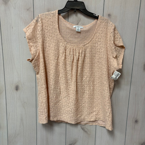 Vist Large View of Product Image Which is Used Liz Claiborne Short Sleeve Top 3X-22