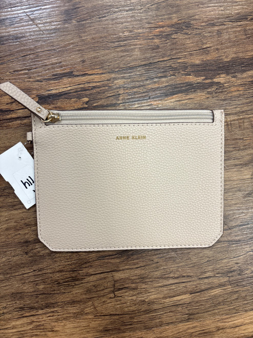 Vist Large View of Product Image Which is Used Anne Klein Leather Wristlet