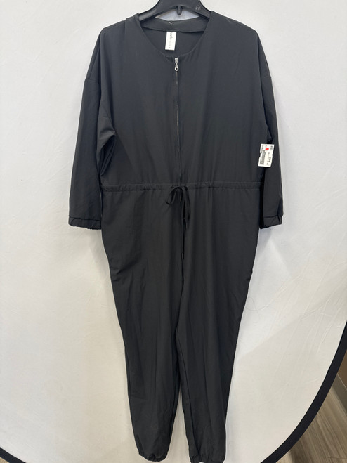 Used Black Smash & Tess Long Sleeve Zip Jumpsuit M-8/10 60137-S000048247