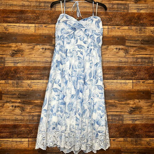 Used White House Black Market Spring Short Dress F L-12/14 60129-S000475733