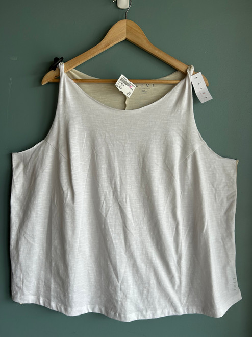 Vist Large View of Product Image Which is Used Livi Active Tank Top 4X-24 60039-S000692870