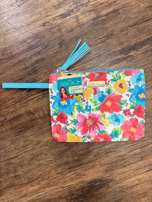 Vist Large View of Product Image Which is Used Pioneer woman Leather Wristlet