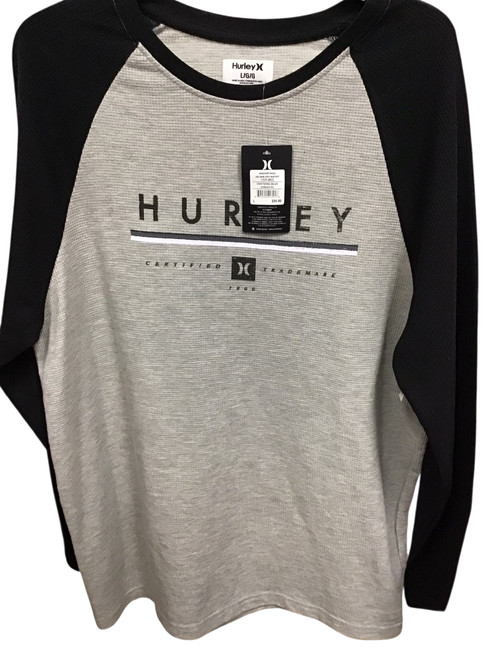 Vist Large View of Product Image Which is Used Hurley Mens Long Sleeve Top L/16-16.5