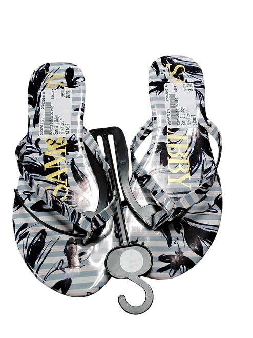 Vist Large View of Product Image Which is Used Sam & Libby Flip Flops P 7