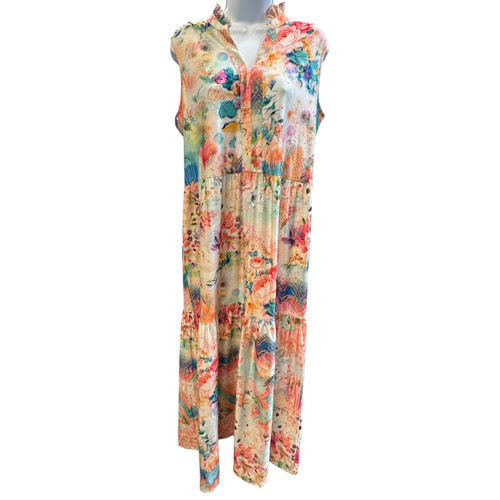 Vist Large View of Product Image Which is Used Tolani Long Dress F S-4/6