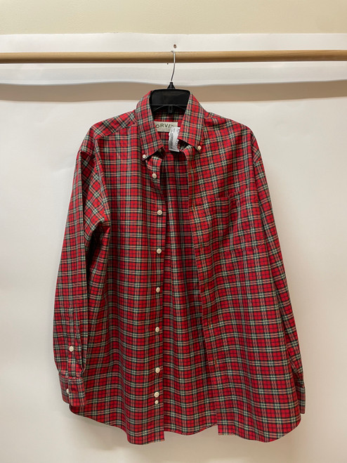 Vist Large View of Product Image Which is Used Orvis Mens Long Sleeve Top M/15-15.5