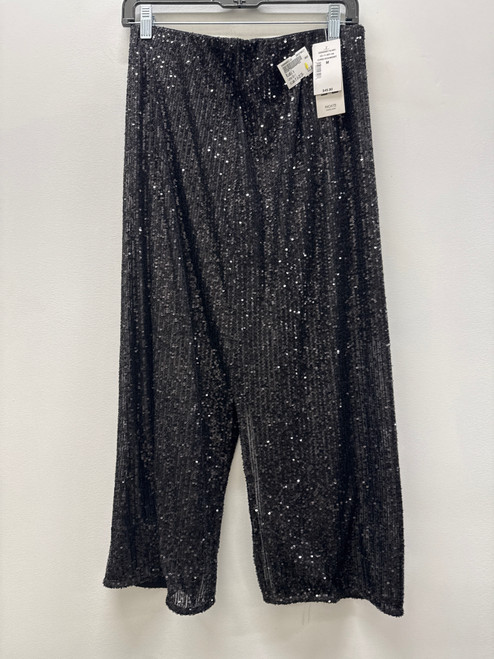 Vist Large View of Product Image Which is Used NWT Black Sequin Ricki's Long Skirt M 8-10/28-30 (1121)