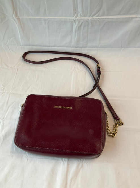 Vist Large View of Product Image Which is Used Michael Michael Kors Small Leather Handbag