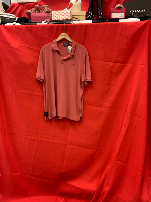 Vist Large View of Product Image Which is Used Polo Ralph Lauren Mens Short Sleeve Top L/16-16.5