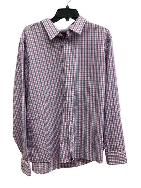 Vist Large View of Product Image Which is Used Untuckit Mens Long Sleeve Top 2X/18-18.5