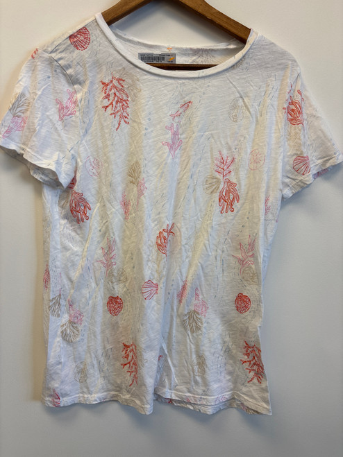 Vist Large View of Product Image Which is Used Loft Short Sleeve Top P L-12/14