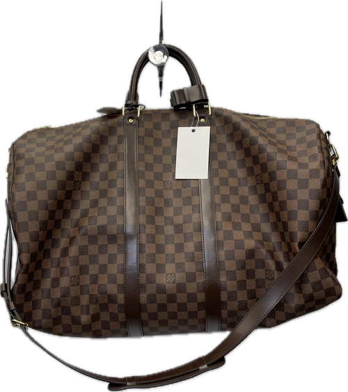 Used Louis Vuitton Xlarge Leather Handbag Size 55 with Duster 60030-S000834193