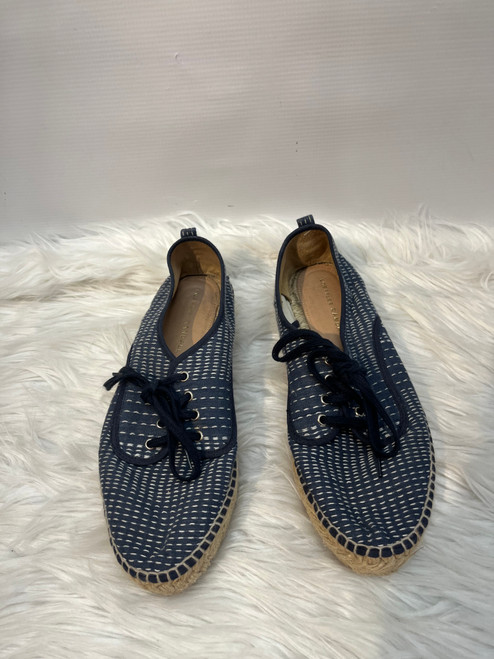 Loeffler Randall Navy Blue Wedges Size 7.5