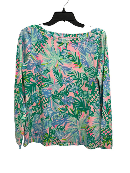 Vist Large View of Product Image Which is Used Lilly Pulitzer Long Sleeve Top L-12/14
