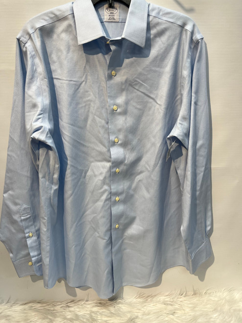 Vist Large View of Product Image Which is Brooks Brothers Blue Men’s Shirt Size L