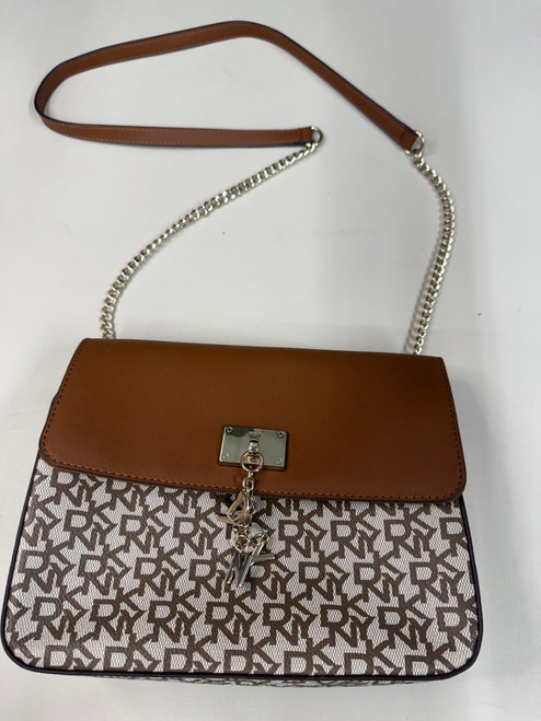 Vist Large View of Product Image Which is Used DKNY Small Leather Handbag