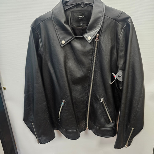 Vist Large View of Product Image Which is Used Torrid Leather Jacket 4X-24