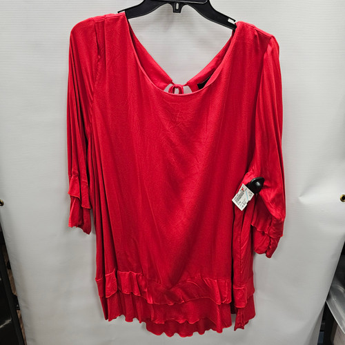 Vist Large View of Product Image Which is Used Ellos Long Sleeve Top P 3X-22