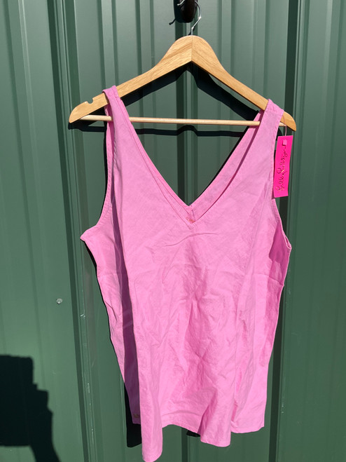 Vist Large View of Product Image Which is Used Lilly Pulitzer Tank Top P XL-16 60084-S000809008