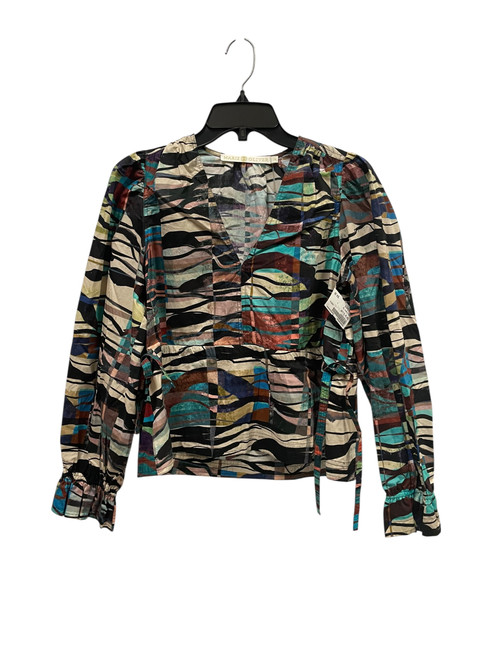 Vist Large View of Product Image Which is Used Marie Oliver Long Sleeve Top S-4/6