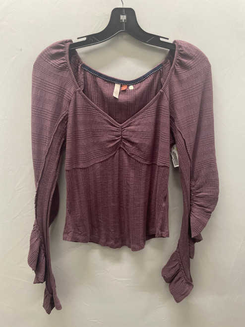 Vist Large View of Product Image Which is Used Purple Pilcro Long Sleeve Top M-8/10 60137-S000053770