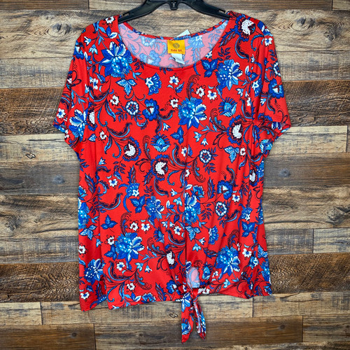 Used Ruby Rd. Short Sleeve Top XL-16 60129-S000484180