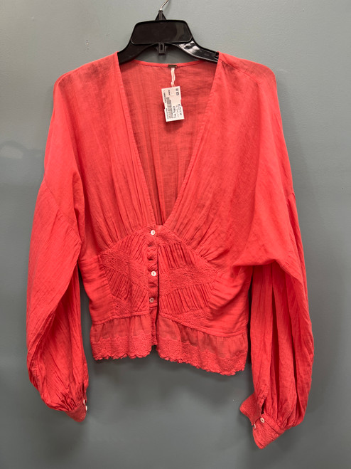 Vist Large View of Product Image Which is Used Free People Long Sleeve Top L-12/14