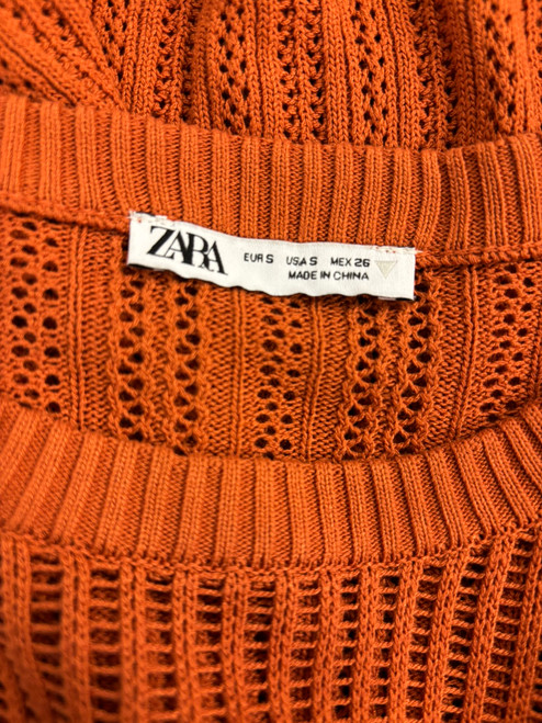 Vist Large View of Product Image Which is Used Zara Long Sleeve Top S-4/6