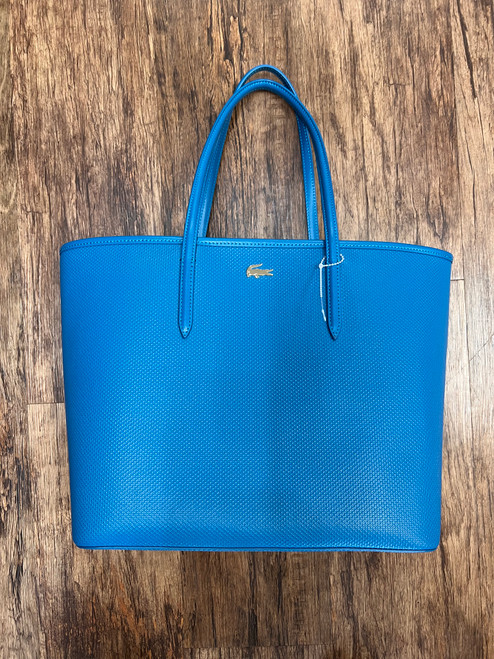 Vist Large View of Product Image Which is Used Lacoste Large Leather Handbag
