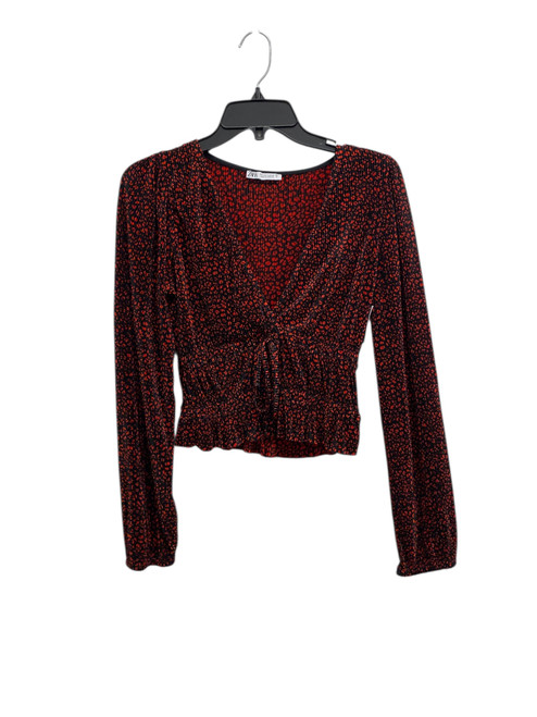 Vist Large View of Product Image Which is Used Zara Long Sleeve Top S-4/6
