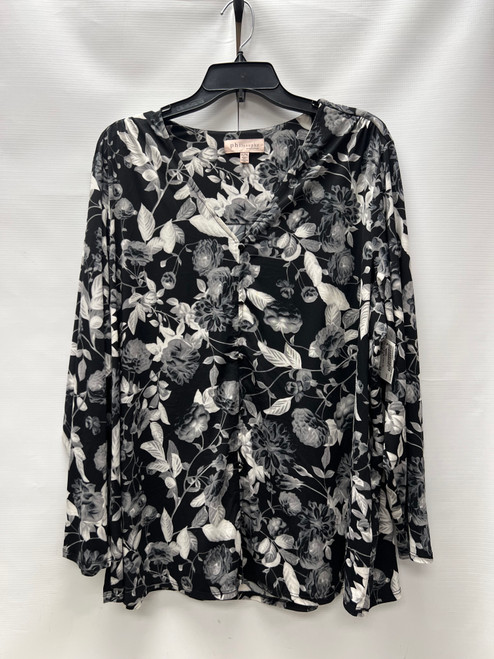 Vist Large View of Product Image Which is Used Philosophy Long Sleeve Top 2X-20