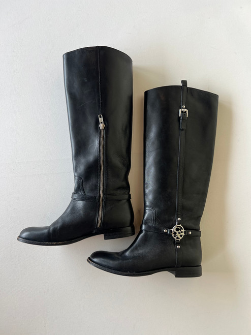 Vist Large View of Product Image Which is Used Coach Ankle Boots 6 60039-S000707873