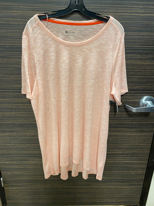 Vist Large View of Product Image Which is Used Active Zone Short Sleeve Top 1X-18