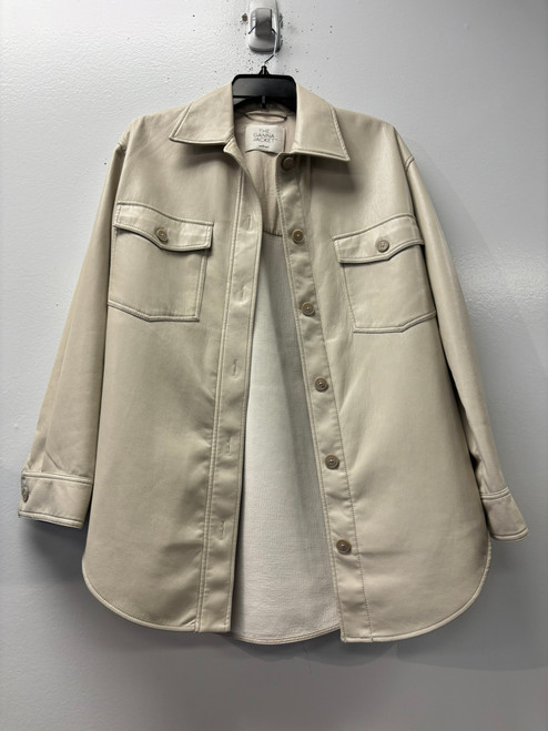 Vist Large View of Product Image Which is Used Aritzia Leather Jacket S-4/6