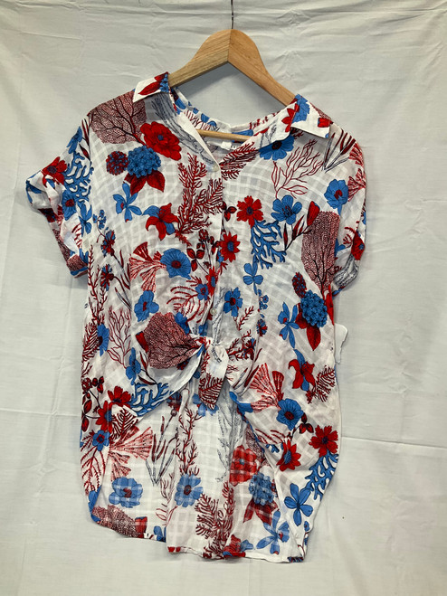 Vist Large View of Product Image Which is Used Jane And Delancey Short Sleeve Top M-8/10