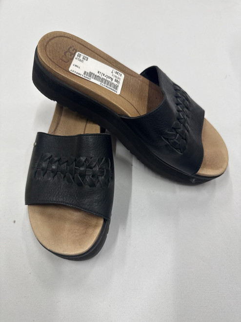 Vist Large View of Product Image Which is Used Black Ugg Australia Sandals 7