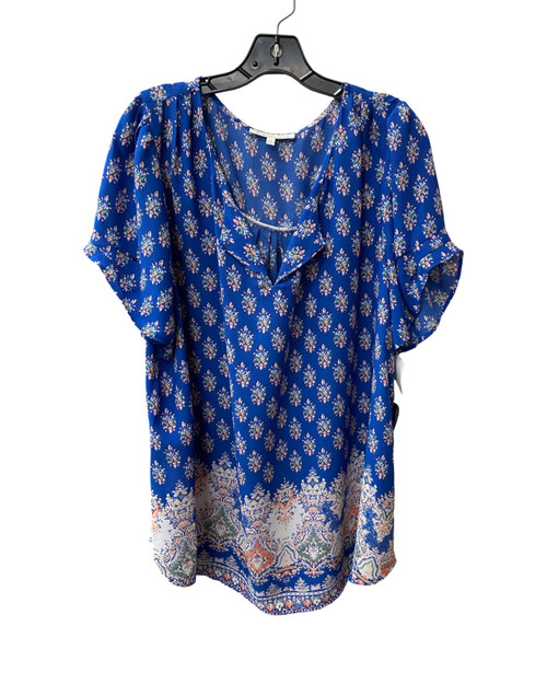 Vist Large View of Product Image Which is Used Daniel Rainn Short Sleeve Top 2X-20