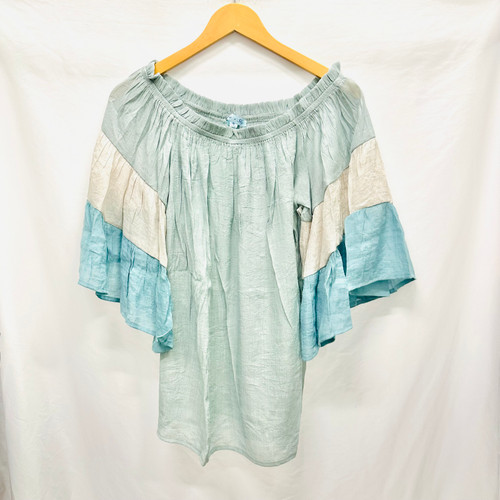 Used She + Sky Short Sleeve Top S-4/6 60003-S000830292