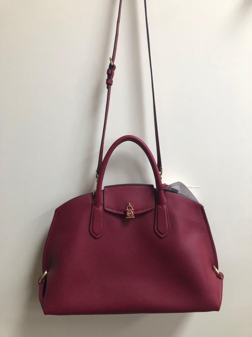Vist Large View of Product Image Which is Used Michael Michael Kors Large Leather Handbag