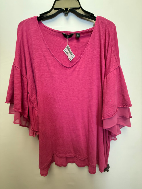 Vist Large View of Product Image Which is Used Unbranded Short Sleeve Top 2X-20 60107-S000270812