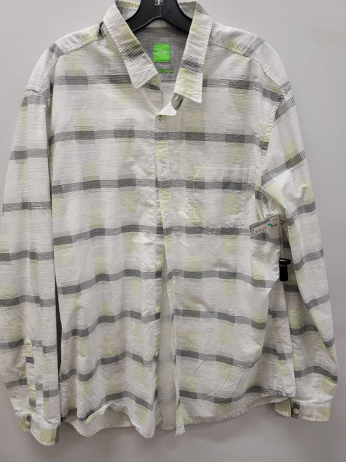 Used White BOSS Mens Long Sleeve Top 2X/18-18.5 60137-S000056949