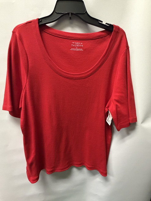 Vist Large View of Product Image Which is Used Talbots Short Sleeve Top XL-16