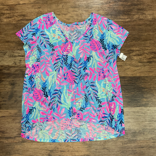 Vist Large View of Product Image Which is Used Lilly Pulitzer Short Sleeve Top XXL-20