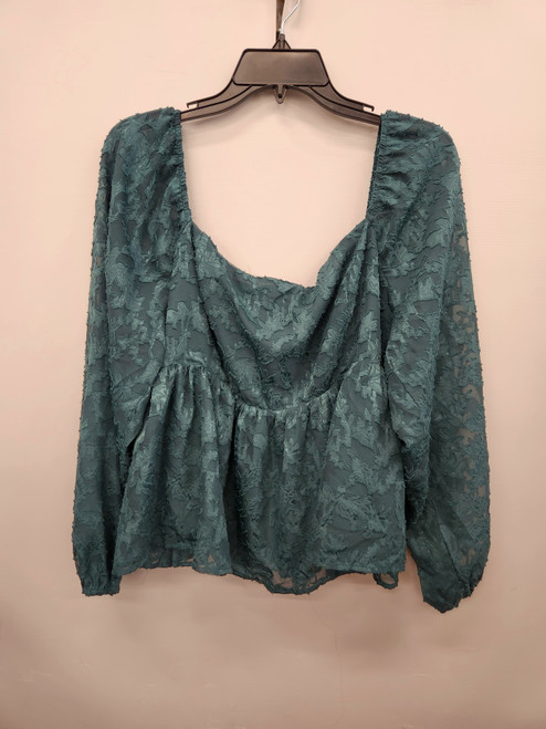 Vist Large View of Product Image Which is Used Unbranded Long Sleeve Top 1X-18