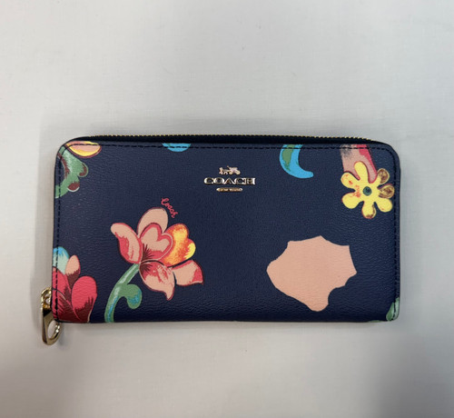Used Coach Leather Wallet 60006-S001080188