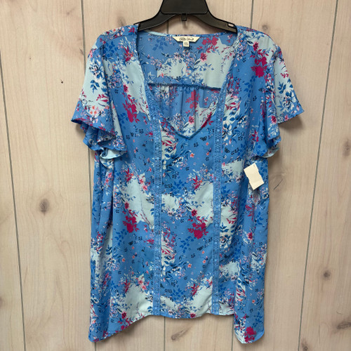 Vist Large View of Product Image Which is Used Unbranded Short Sleeve Top 3X-22
